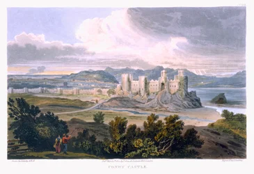 Château de Conwy, 1820